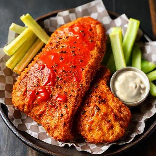 Spicy Buffalo Air Fryer Chicken Breast