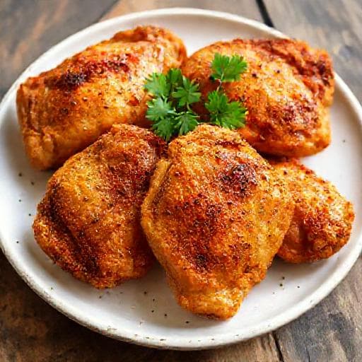 Classic Air Fryer Chicken Thighs