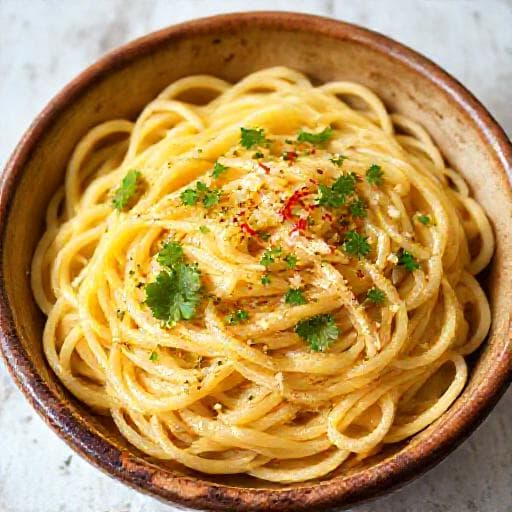 Quick Garlic Butter Turkish Pasta