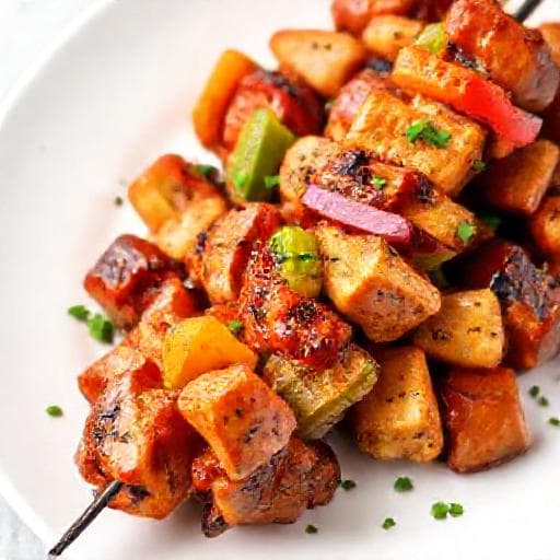 Quick & Easy BBQ Chicken Skewers