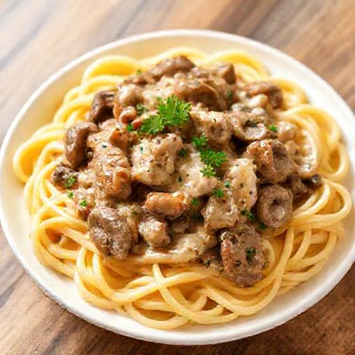 Classic Beef Stroganoff