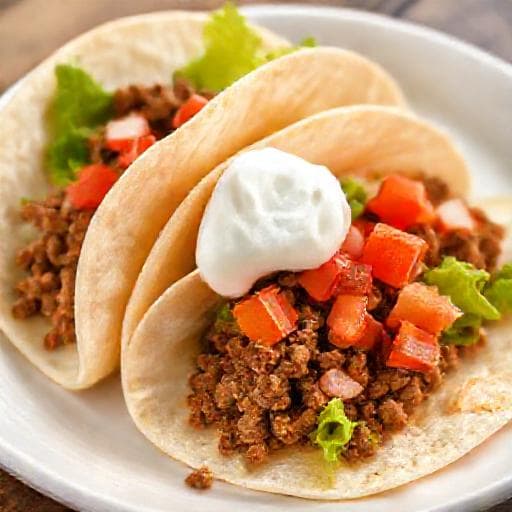 Quick Ground Beef Tacos