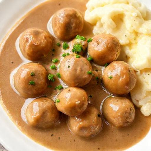 Quick Swedish Meatballs