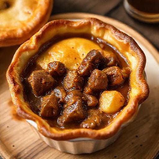 Quick Steak and Ale Pie