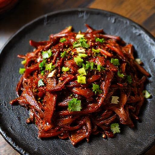 Spicy Sichuan-Style Mongolian Beef