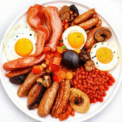The Traditional Full English Breakfast