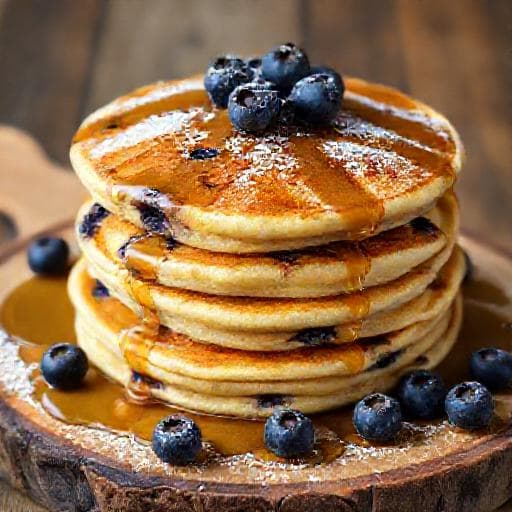 Blueberry Buttermilk Pancakes