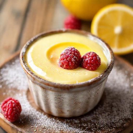 Μους Λεμονιού με Μαρέγκα (Lemon Posset)