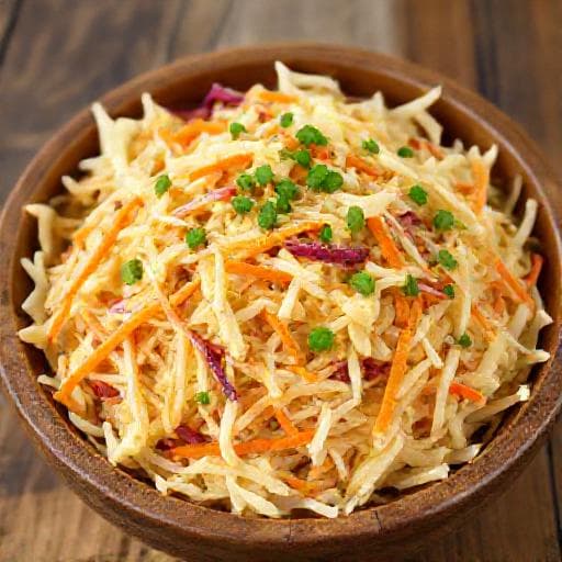 Coleslaw με Μηλόξυδο και Μουστάρδα