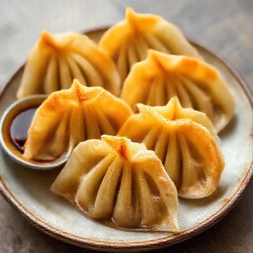 Παραδοσιακά Ψητά Ασιατικά Ντάμπλινγκ (Jiaozi)
