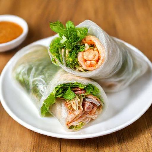 Κλασικά Βιετναμέζικα Summer Rolls (Gỏi Cuốn)