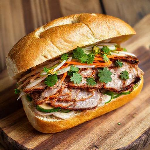 Κλασικό Bánh Mì με Χοιρινό