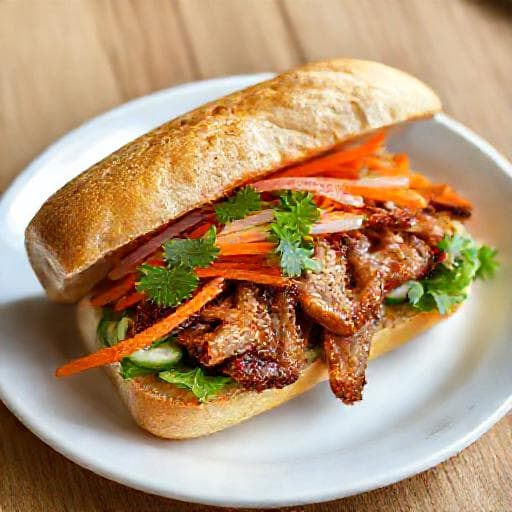 Γρήγορο Bánh Mì με Χοιρινό (Στυλ Τηγάνι)