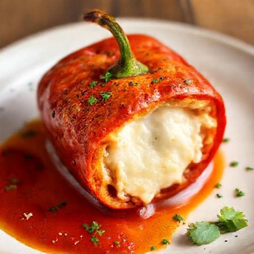 Chile Relleno de Queso Express