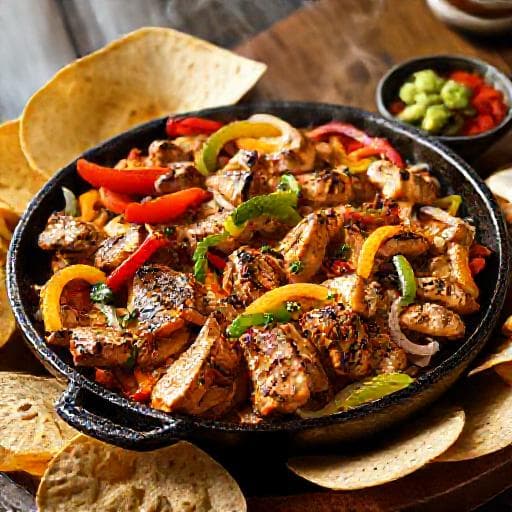 Fajitas de Pollo Clásicas