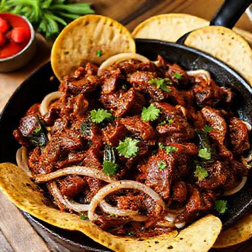 Fajitas de Res Estilo Norteño con Adobo