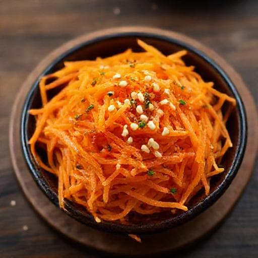Ensalada de Zanahoria Coreana (Gaji Namul)