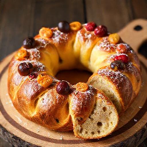Rosca de Reyes Tradicional Mexicana