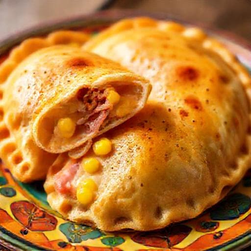 Empanadas de Jamón, Queso y Choclo Cremoso
