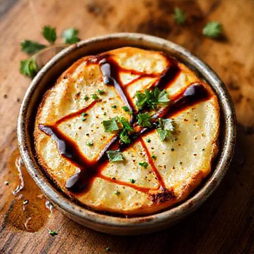 Provoleta Rápida al Horno