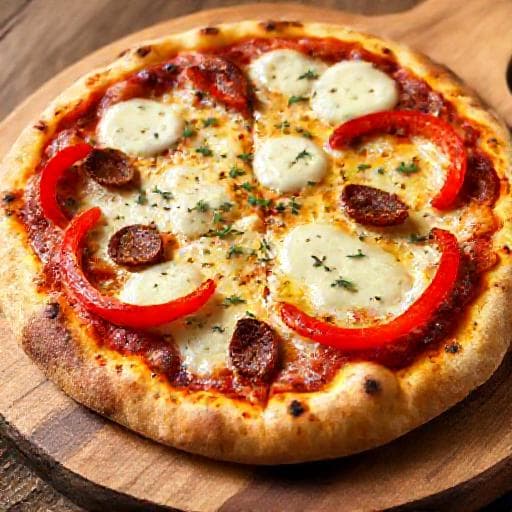 Pizza Argentina con Chorizo y Morrones
