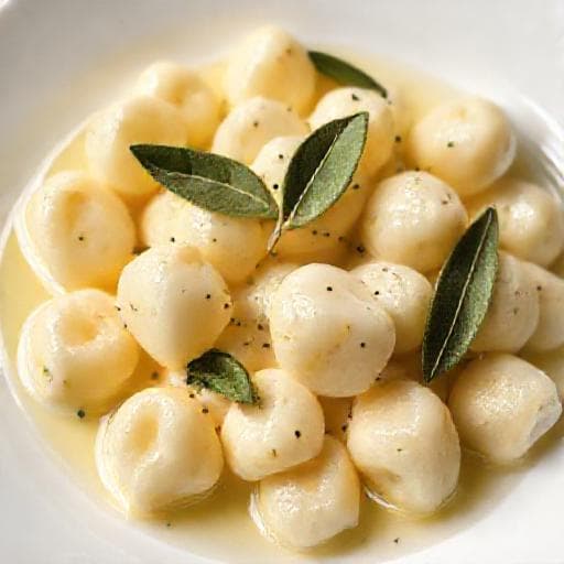 Ñoquis de Papa "Ricotta Style"