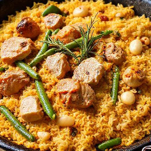 Paella Valenciana Tradicional