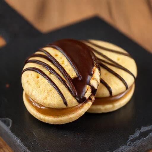 Alfajores de Maicena con Toque de Chocolate