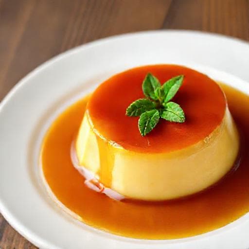Flan Clásico con Dulce de Leche