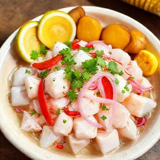 Ceviche Peruano Clásico