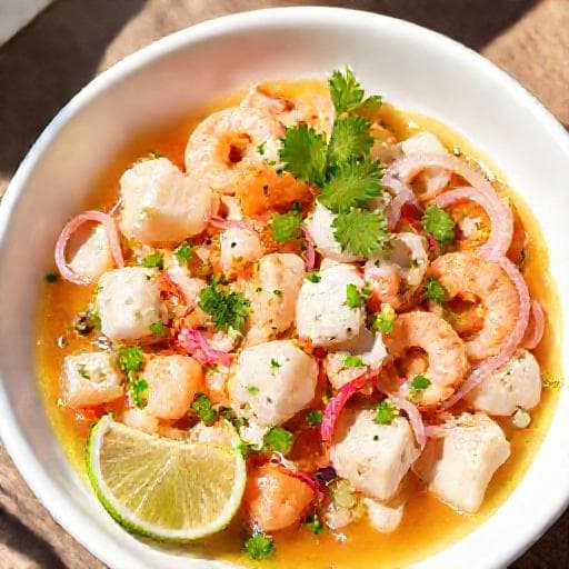 Ceviche Mixto Rápido