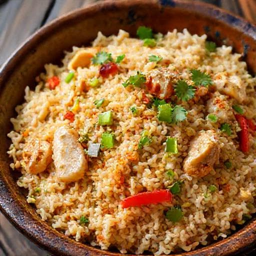 Arroz Chaufa de Pollo Tradicional