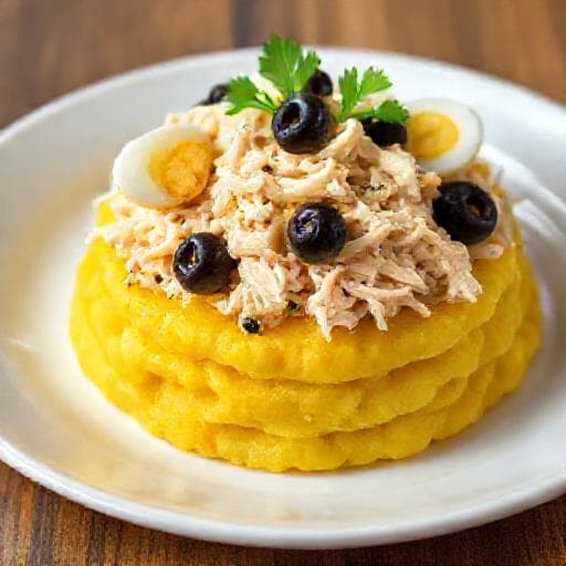 Causa Limeña de Pollo Tradicional