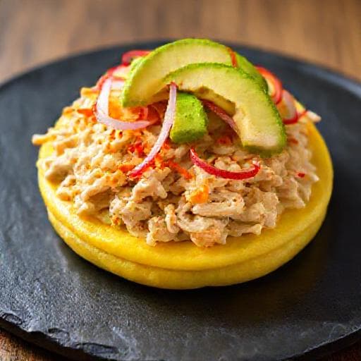 Causa Rellena de Pollo y Palta