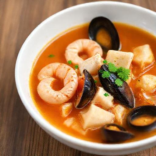 Parihuela Rápida de Mariscos