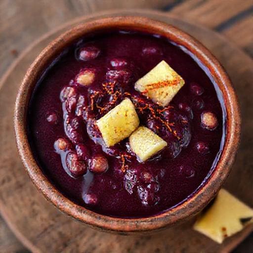 Mazamorra Morada Tradicional