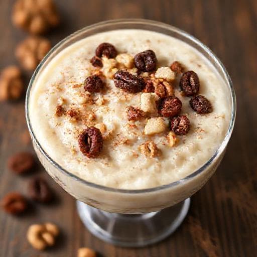 Arroz con Leche Cremoso con Frutos Secos