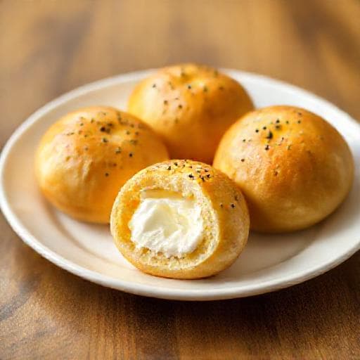 Pandebono Rápido con Queso Crema