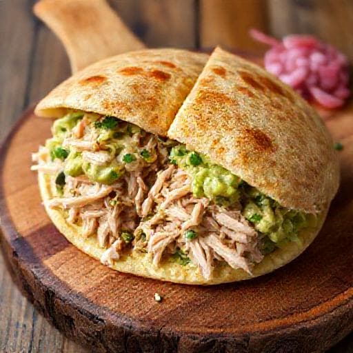 Arepa Reina Pepiada Tradicional