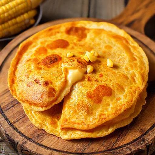 Cachapas Tradicionales con Queso de Mano