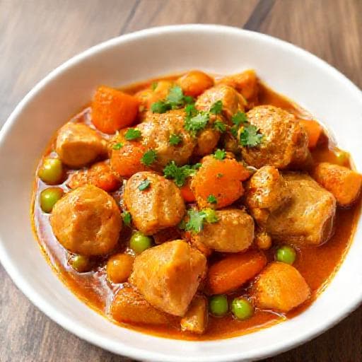 Pollo Guisado Rápido y Sencillo