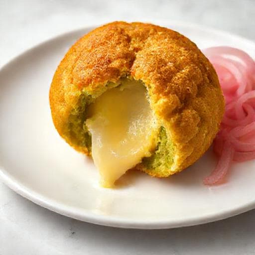 Bolón de Verde Rápido con Queso