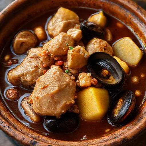 Curanto en Olla Tradicional