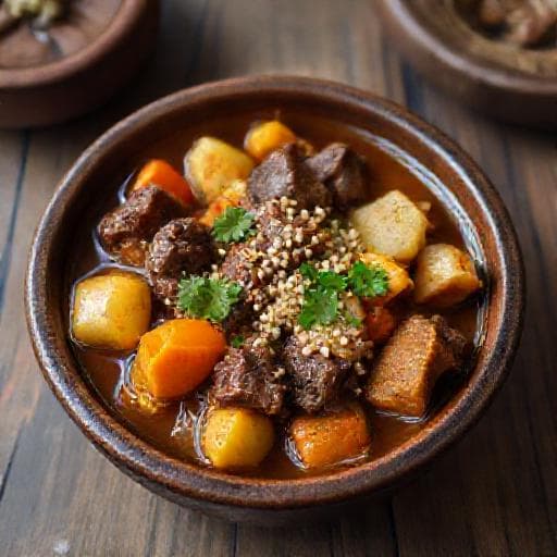 Olla de Carne con Toque Andino