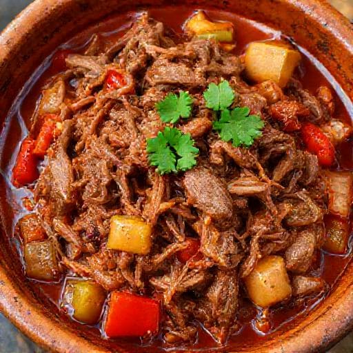 Ropa Vieja Cubana Tradicional