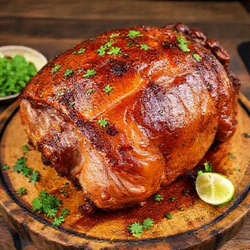 Lechón Asado Cubano Tradicional