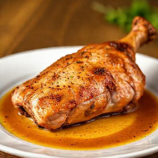 Pernil de Cerdo Rápido al Horno