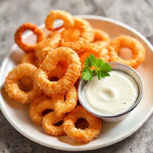 Calamares a la Romana con Alioli