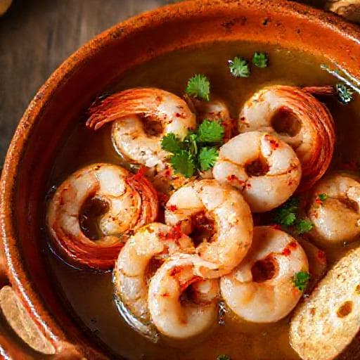 Gambas al Ajillo Clásicas