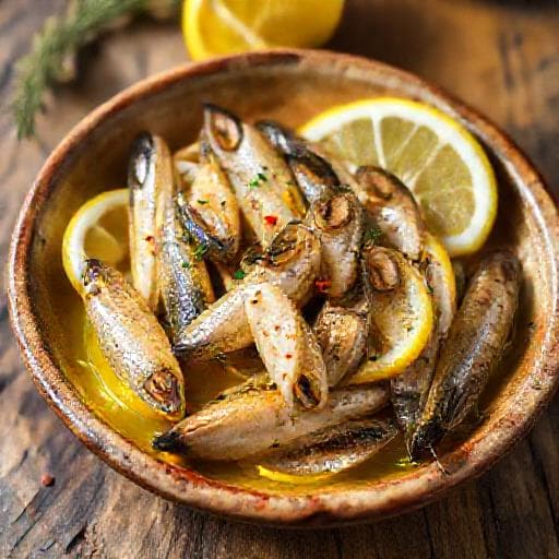 Boquerones Rápidos al Limón